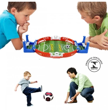 Mini Campo de Futebol de Mesa Infantil